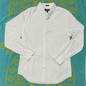 Express Slim Fit Button Up Shirt • Size Medium